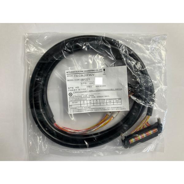 MELSEC プラスコモン入力/シンク出力用（FCN40P<=>MIL20P×2、MIL20P側分岐...