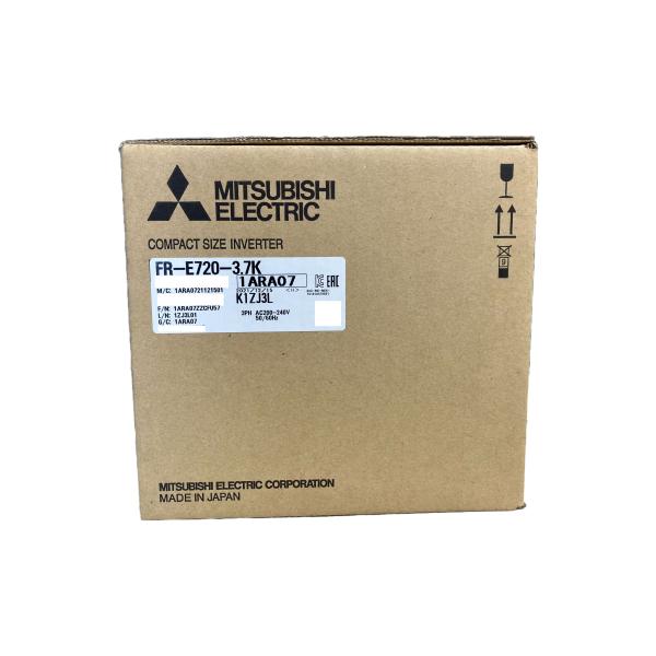 インバータ FREQROL FR-E720-3.7K + DCリアクトル FR-HEL-3.7K