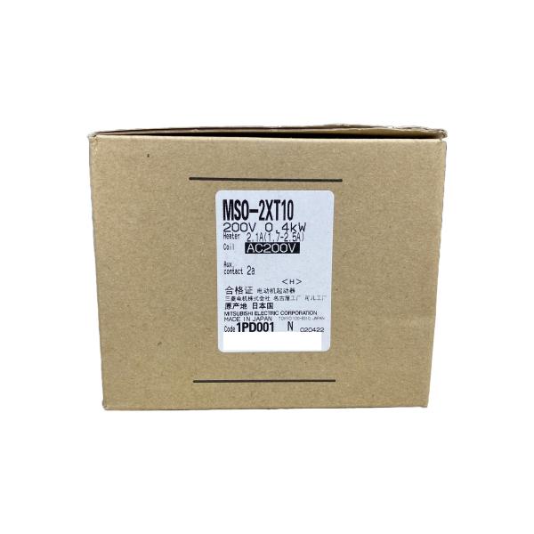 可逆式電磁開閉器 MSO-2×T10 0.4KW 200V AC200V 1a×2+2b