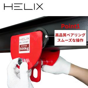 HELIX 手動用プレントロリー 0.5トン ...の詳細画像2