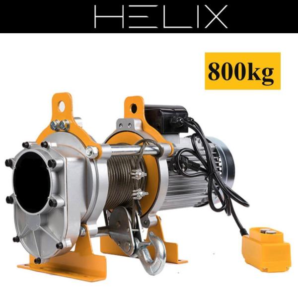 HELIX 電動ウインチ 最大能力 800 kg 電動ホイスト 100V ウインチ 家庭用 (1〜1...
