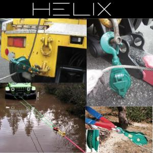 HELIX 強力型滑車 一車スナッチ 1ton...の詳細画像3