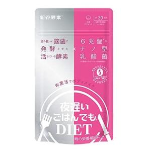 新谷酵素 夜遅いごはんでもDIET W菌活ボディメイク 約30回分