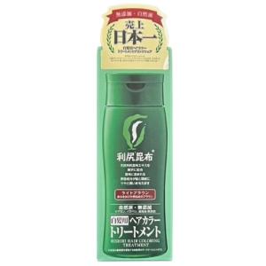 利尻 利尻カラートリートメント ナチュラルブラウン 200g : セラフィー