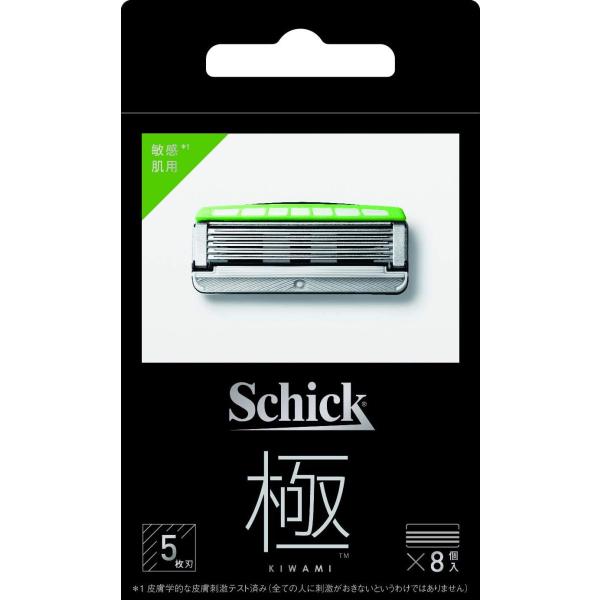 シック 極  敏感肌用 替刃 8個入り