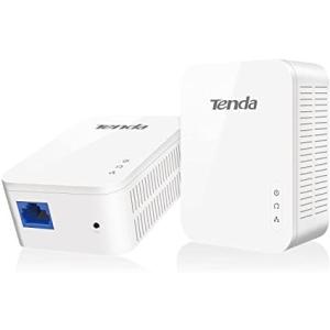 Tenda AV1000 1-Port Gigabit Powerline Adapter, Up to 1000Mbps (PH3) 1ポート ギガビット電力線アダプタ｜serekuto-takagise