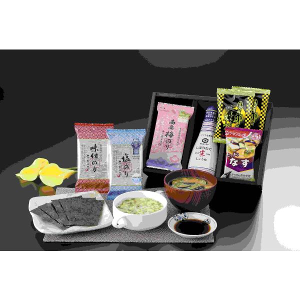 香典返し 2800円 送料無料 海苔  みそ汁 詰合せ 四十九日 法事 法要 49日 一周忌 御祝 ...