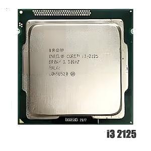Intel Core i3-2125 SR0AY 2C 4T 3.3GHz Socket 1155 Sandy Bridge 32NM 3MB 65W Sep 2011