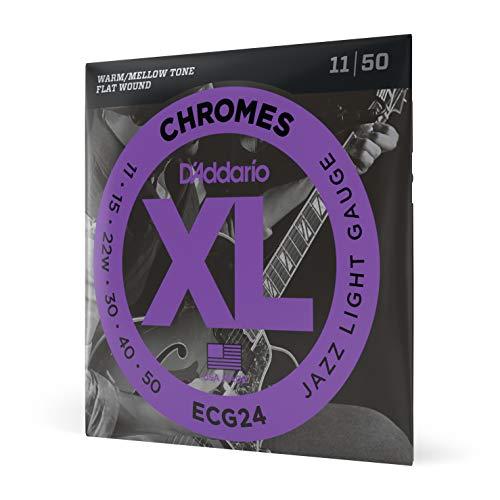 D&apos;Addario フラットワウンド Jazz Light .011-.050 ECG24 【国内正...