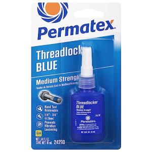パーマテックス medium strength threadlocker blue 10 ml bottole (中強度スレッドロッカー(青)(10m｜sereno2