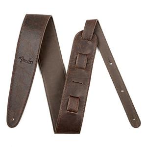 Fender ストラップ Artisan Crafted Leather Strap， 2.5” Brown｜sereno2