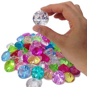 縁日玩具 カラー宝石 ダイヤカット (約500g) 【宝石つかみ】｜sereno2