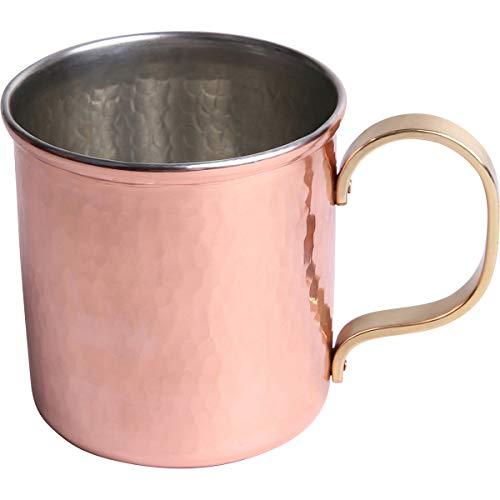 浅草 銅銀銅器店 純銅製 マグカップ 300cc 職人歴40年の星野さんが作る銅製のコップ