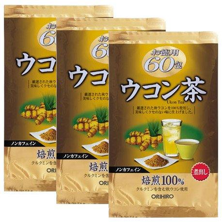 オリヒロ 徳用ウコン茶 ６０包【３袋セット】