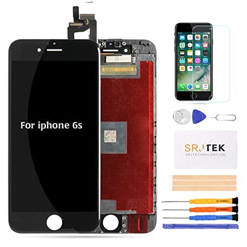 SRJTEK For iPhone 6s フロントパネル 画面交換修理 用LCD タッチパネル 液晶...