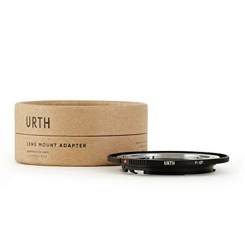 Urth レンズマウントアダプター: ニコンFレンズからキヤノンEF&amp;EF-Sカメラ本体に対応