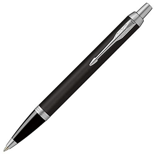 PARKER パーカー ボールペン IM マットブラックCT 中字 油性 ギフトボックス入り 正規輸...