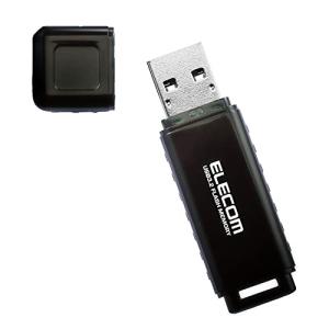 エレコム USBメモリ 64GB USB3.2(Gen1)/USB3.1(Gen1)/USB3.0/USB2.0 キャップ式 ブラック MF-HSU3｜sereno2