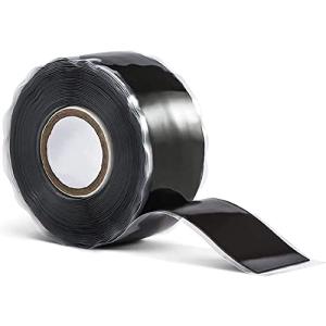 Sociplentycom自己融着テープ 防水用テープ 自己粘着防水修理テープ 2.5cmx3m 温度範囲 -50?280℃ シールリーク パイプ 配｜sereno2