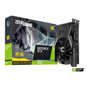 ZOTAC GAMING GeForce GTX 1650 OC 4GB GDDR6 128ビットゲームグラフィックスカード 超コンパクト ZT-T1