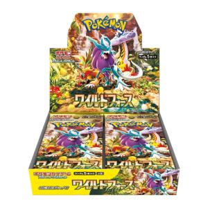 ポケモンカードゲーム スカーレット＆バイオレット 拡張パック ワイルドフォース BOX 【シュリンク有り】ポケモン(Pokemon)｜サーバ屋