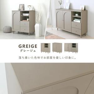 キャビネット 北欧 おしゃれ 幅120 幅75...の詳細画像4
