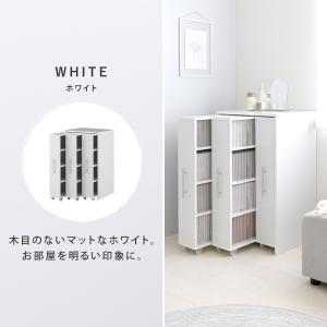 本棚 スライドラック キャスター付き コミック...の詳細画像1