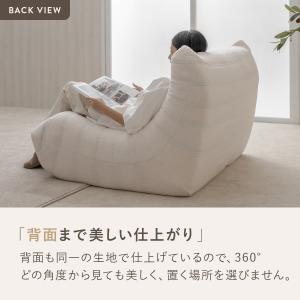 シープボア ウレタンソファー 2人掛け クッシ...の詳細画像5