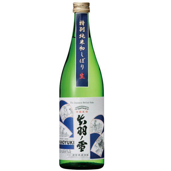 出羽ノ雪　特別純米しぼりたて　720ml　(クール便対応)