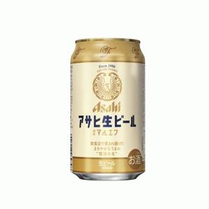 アサヒ　生ビール　通称マルエフ　350ml×24缶（１ケース）｜sesohl