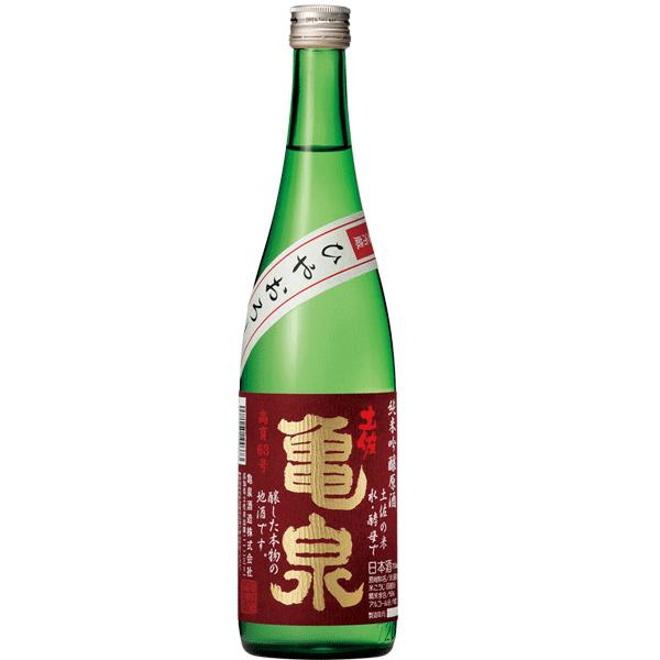 亀泉　純米吟醸原酒ひやおろし高育63号　720ml