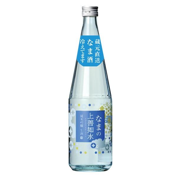 白瀧　純米吟醸 なまの上善如水 720ml　・クール便対応