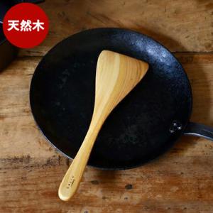 フライ返し 木べら 天然山桜木べら 調理用 日本製 調理器具 料理 小 左利き ターナー