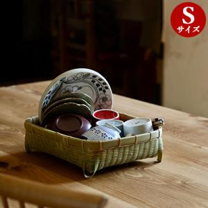 真竹の高級三本寄せ盛り丸竹かご【お取り寄せ品】/伝統工芸品受賞 高