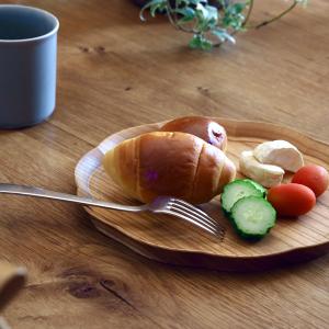トレー 輪花盆 木製 おしゃれ お盆 小物 ト...の詳細画像4