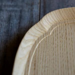 トレー 長木瓜盆 木製 おしゃれ お盆 小物 ...の詳細画像5