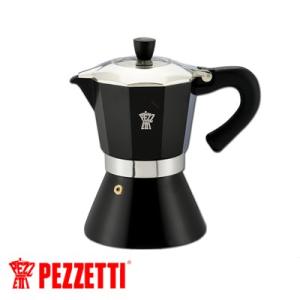 コーヒーメーカー Pezzetti ベルエクスプレス 6cup エスプレッソメーカー イタリア 直火...