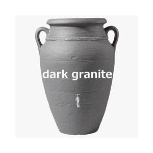 雨水タンク アンティークアンフォラ 250L ダークグラナイト 自作 補助金 おしゃれ 設置 diy...