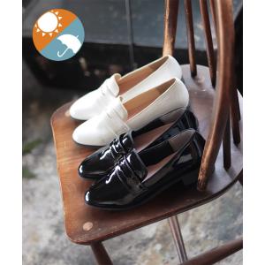 レインシューズ レディース おしゃれ ローファー 靴