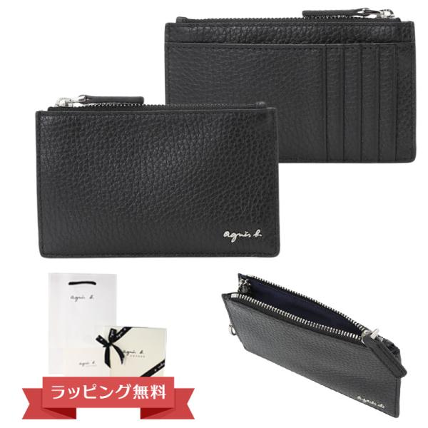アニエスベー 名刺入れ メンズ レザー カードケース ABH05−05 agnesb.VOYAGE ...