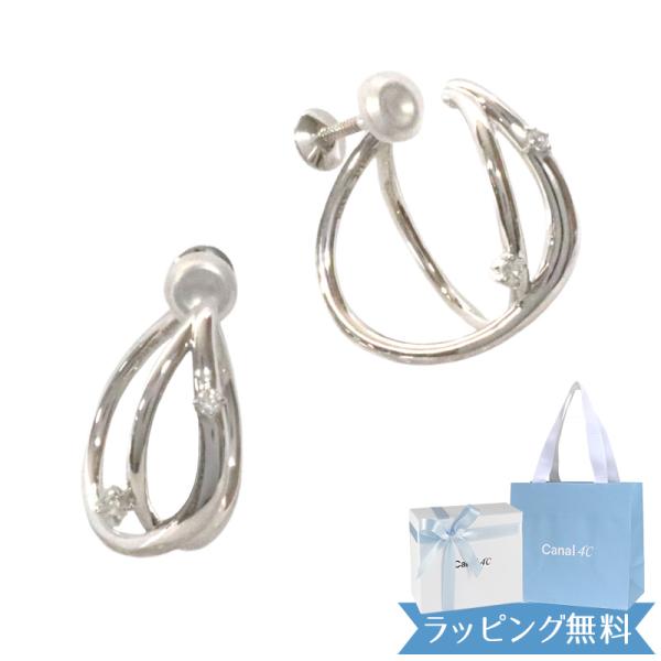 リボン済＆紙袋 4℃ イヤリング カナル ヨンドシー 正規品 レディース canal4℃ 4ドシー ...