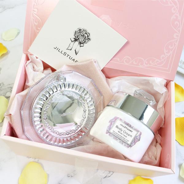 国内正規品 公式ラッピング ジルスチュアート ギフト セット ボディミルク 250ml コンパクトミ...