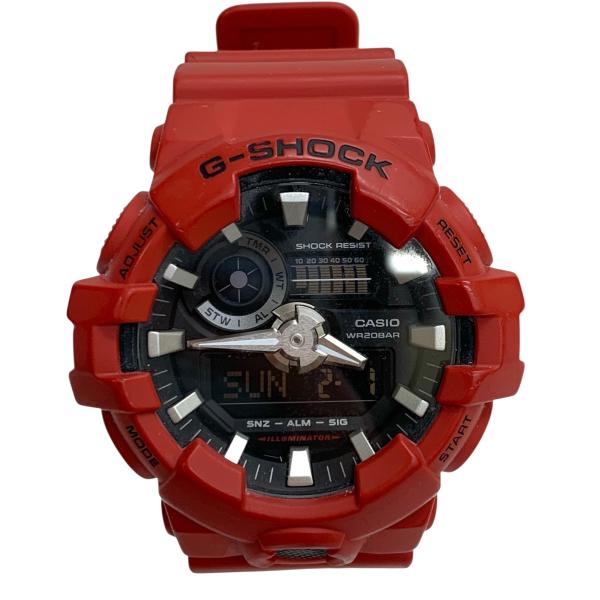 CASIO/カシオ/G-SHOCK/GA-700-4AJF/デジタル腕時計/レッド/FC3448