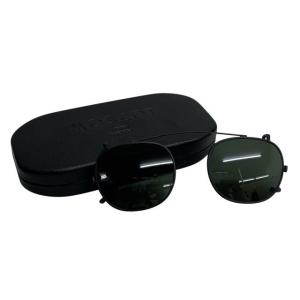 美品/MOSCOT モスコット/CLIPTOSH/ブラック/サングラス/純正クリップオン/ケース付き...
