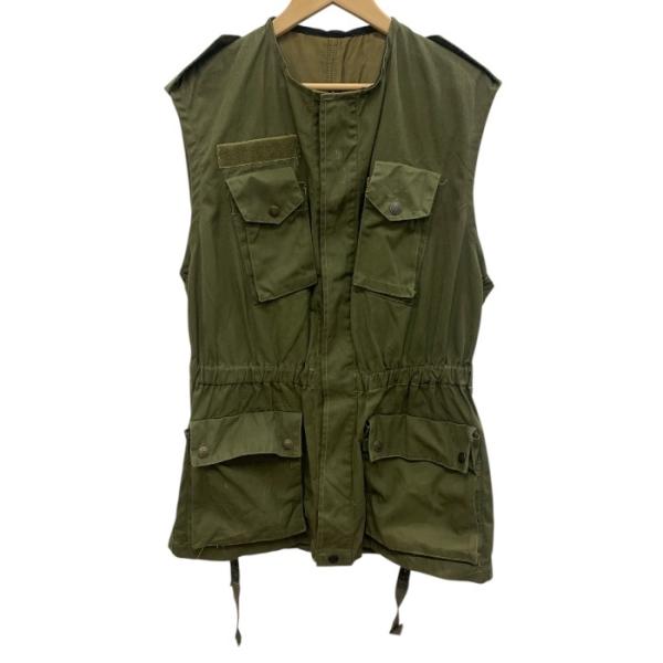 ミリタリー/USARMY/70S/リメイクベスト/オリーブ/サイズL/メンズ/FE0053