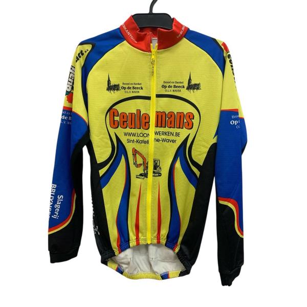 BIORACER/ビオレーサー/サイクリングジャージ/サイズ4/イエロー×ブルー/メンズ/FD004...