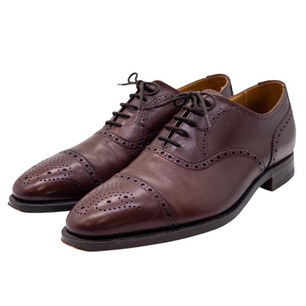 美品/CROCKETT&amp;JONES×PailSmith/CHAIRMAN/ドレスシューズ/ビジネスシ...