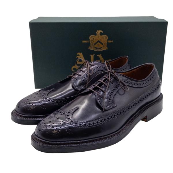 未使用/Alden/オールデン/コードバン/バーガンディ/ロングウィング/975/サイズ71/2/2...