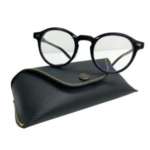 美品/MOSCOT モスコット/MILTZEN/眼鏡/46□22/ブラック/ケース付き/度入り/ケー...