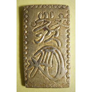 明治二分金 判金 両面額縁様 明治二分判金、両面額縁、美品 : 世田谷スタンプ・コイン - 通販